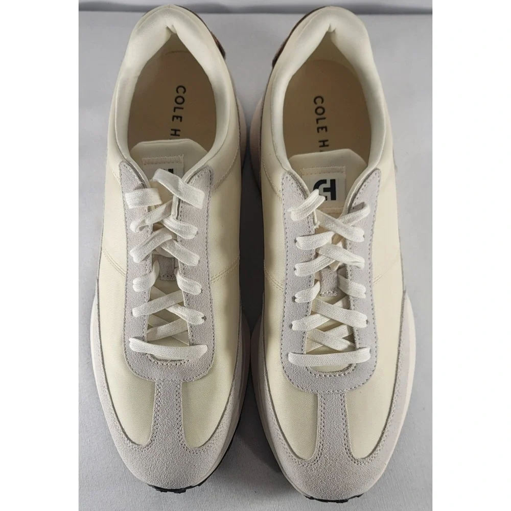 Cole Haan Grand CC Midtown Ivory/Optic‎ White Men's Size 12 M C37498 New In Box